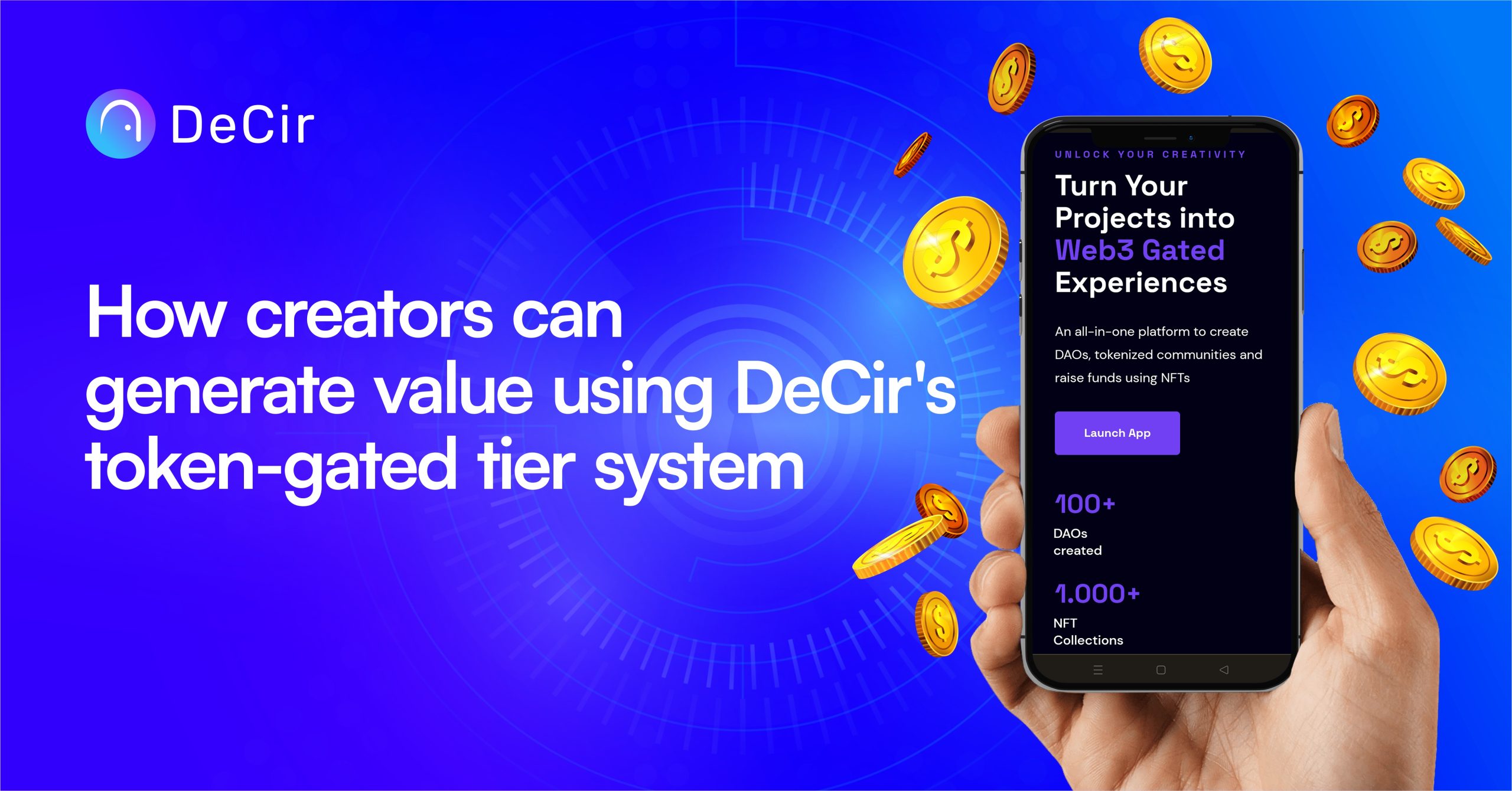 How DeCir’s Token-gated tier system empowers creators